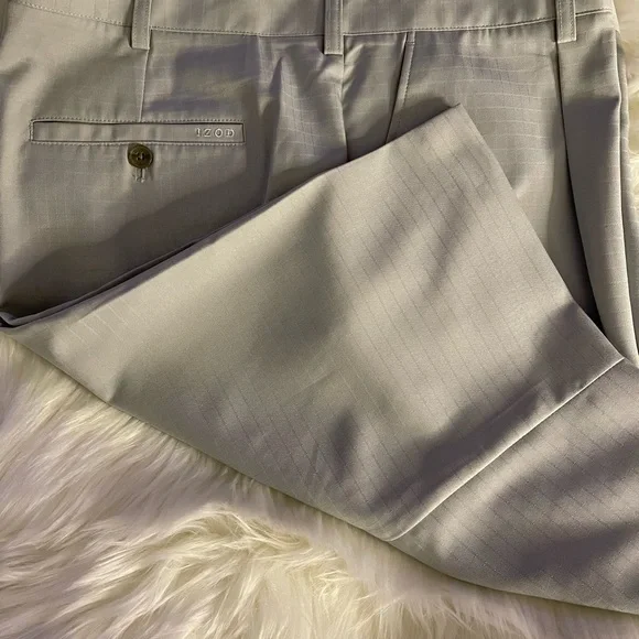 πHP 7/28/22π IZOD Mens Golf Shorts Silver Size 42 - Picture 7 of 9